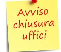 Chiusura straordinaria della sede mercoledì 17/06/2026